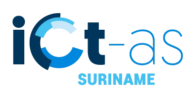 Logo van ICT Associatie Suriname